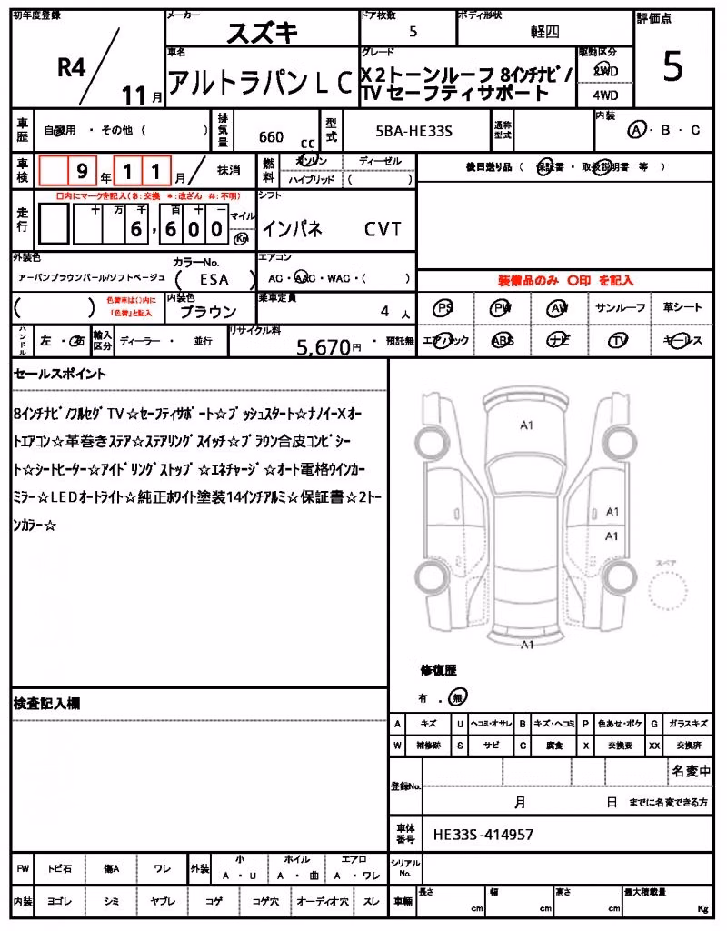 SUZUKI ALTO LAPIN