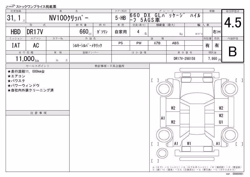 NISSAN NV100 CLIPPER