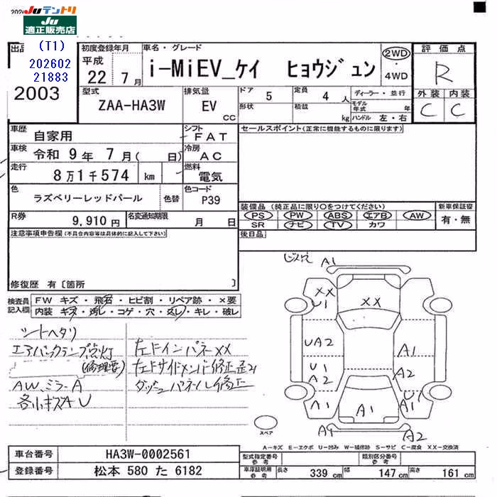 MITSUBISHI I-MIEV