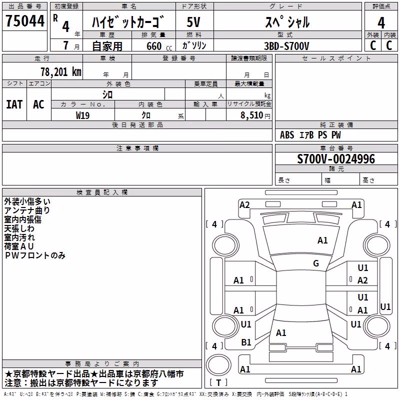 DAIHATSU ATRAI