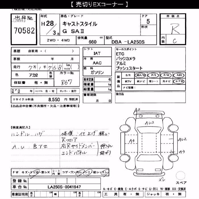 DAIHATSU CAST