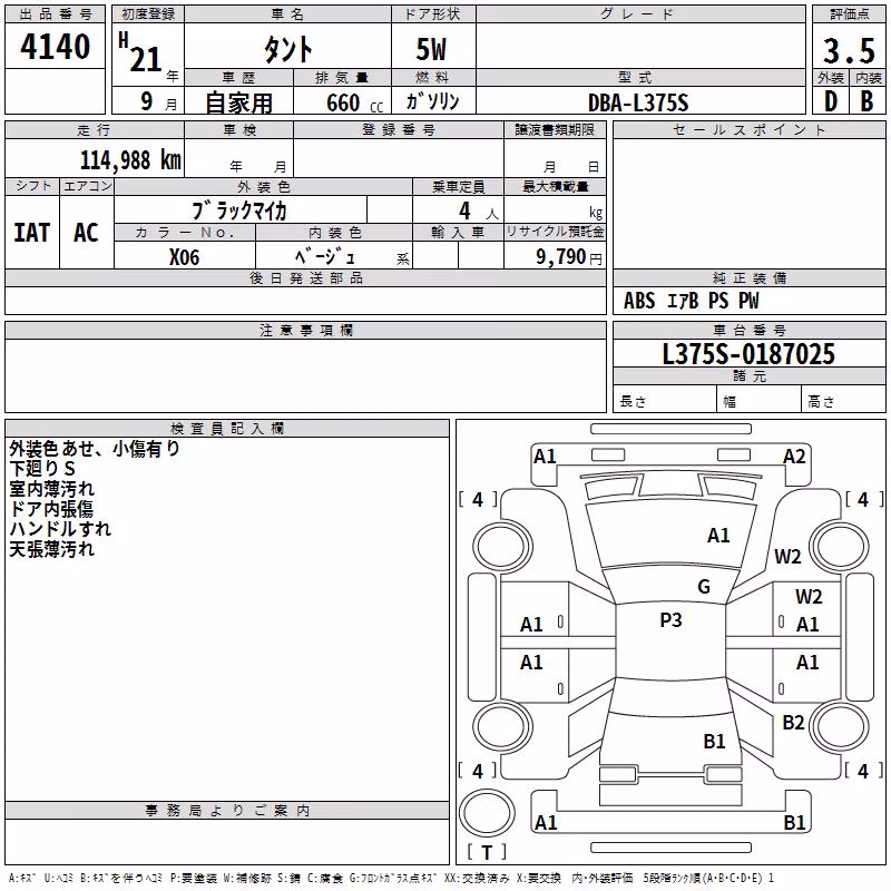 DAIHATSU TANTO