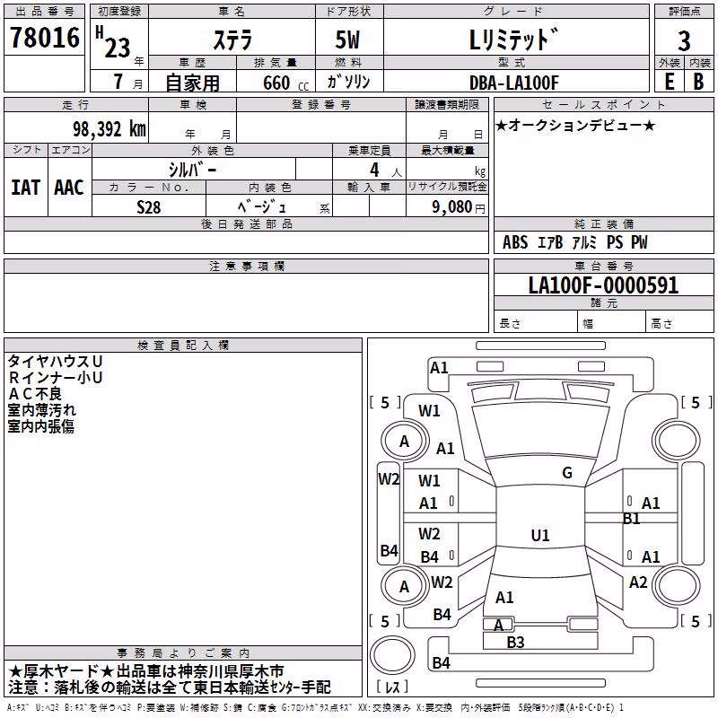 SUBARU STELLA