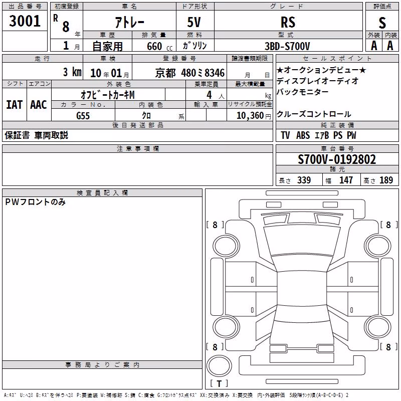 DAIHATSU ATRAI