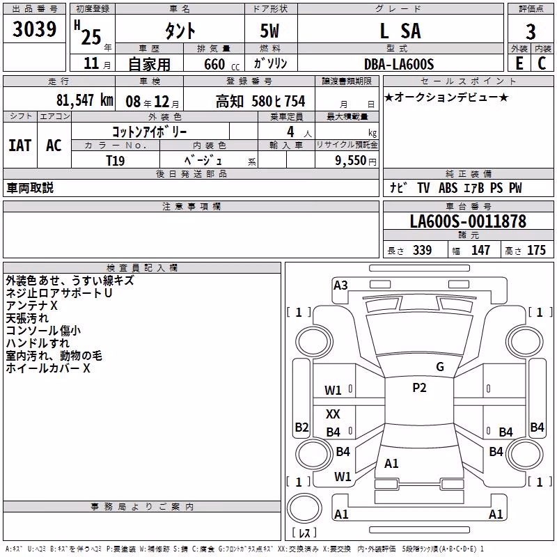 DAIHATSU TANTO