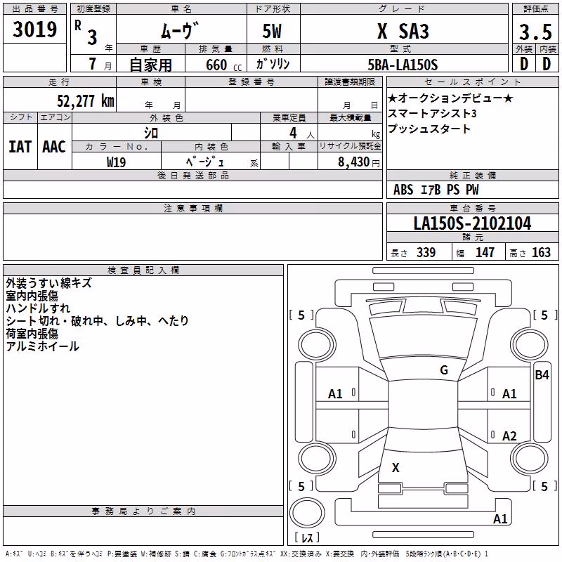 DAIHATSU MOVE