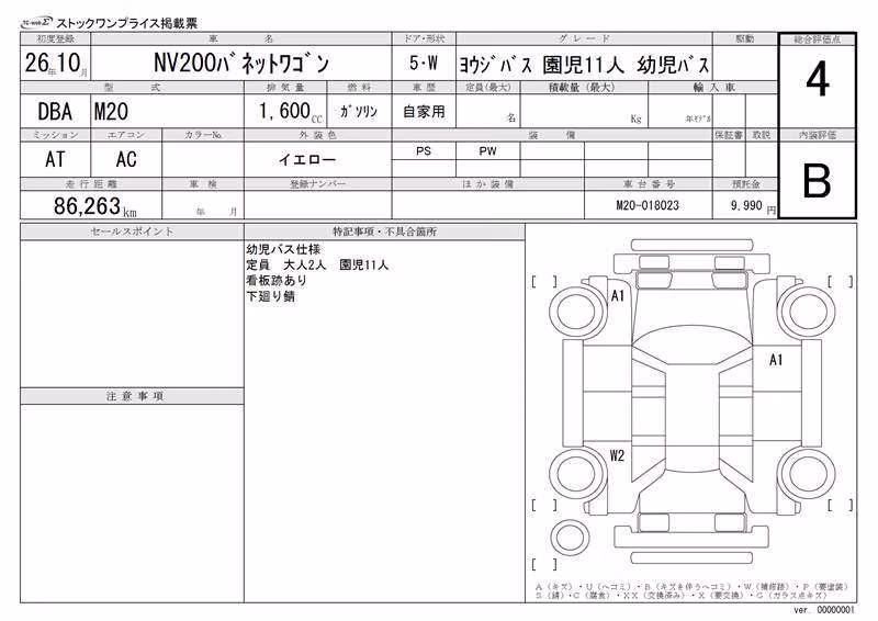 NISSAN NV200