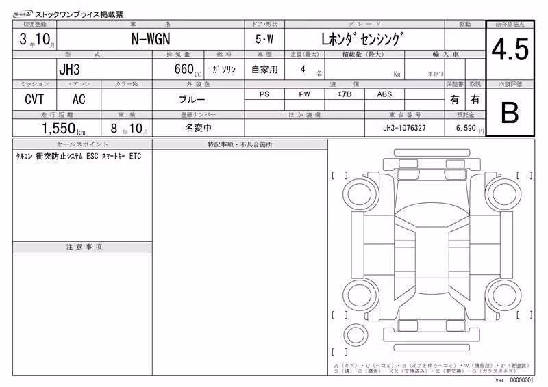 HONDA N-WGN