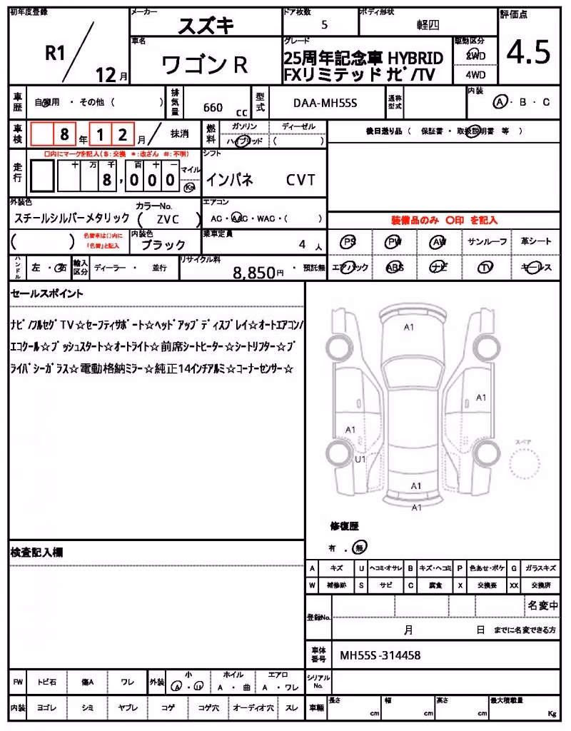 SUZUKI WAGON R