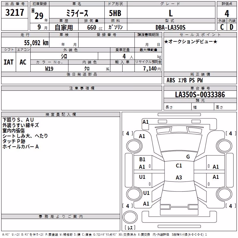 DAIHATSU MIRA E:S