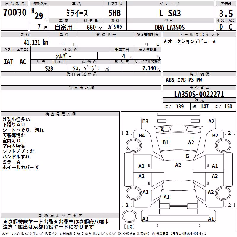 DAIHATSU MIRA E:S