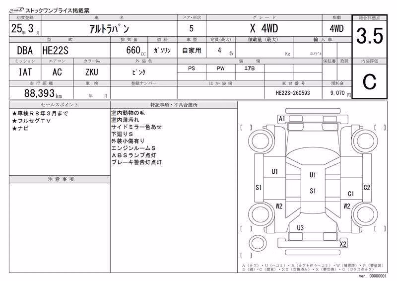 SUZUKI ALTO LAPIN