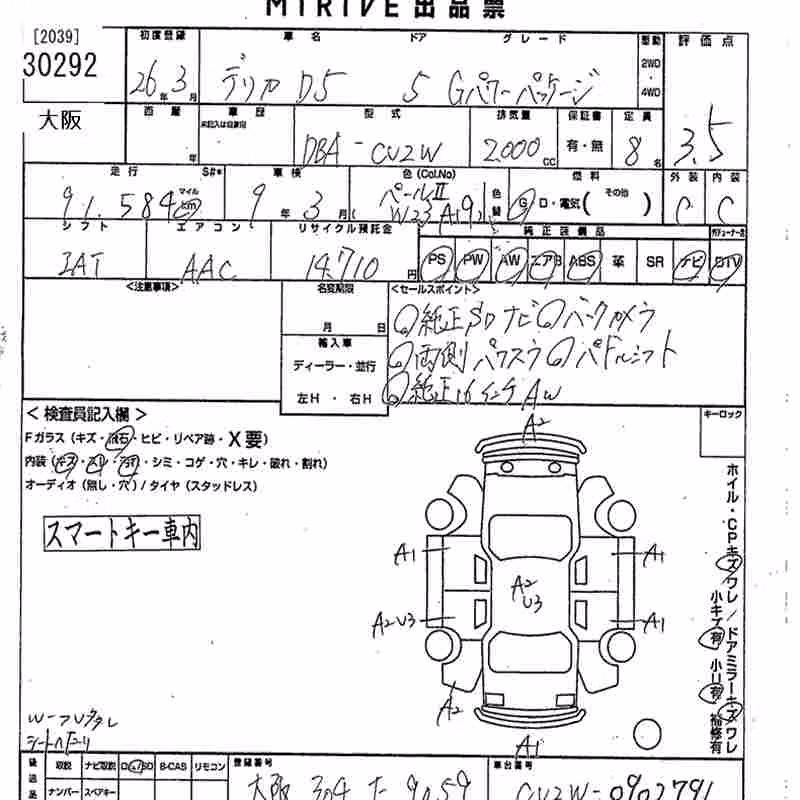 MITSUBISHI DELICA D:5