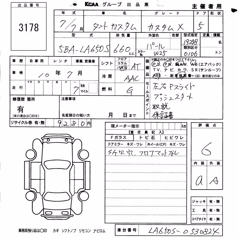 DAIHATSU TANTO