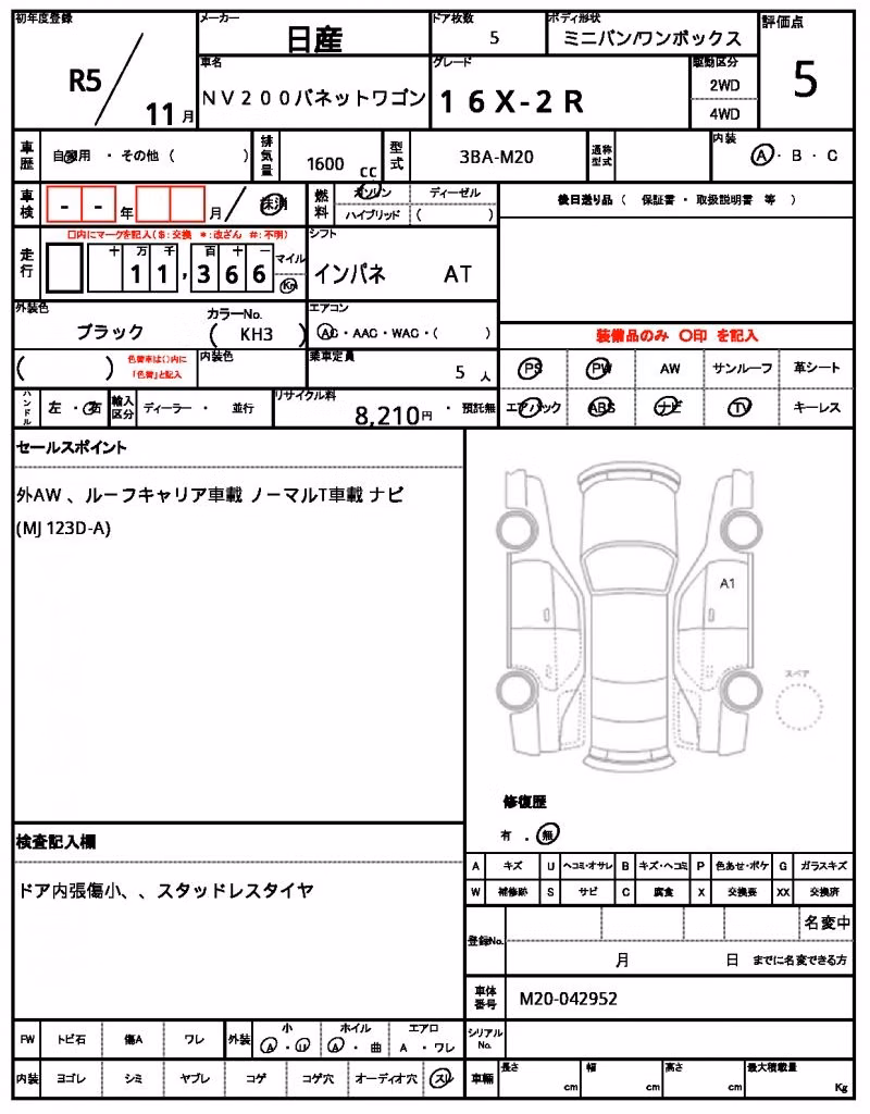 NISSAN NV200