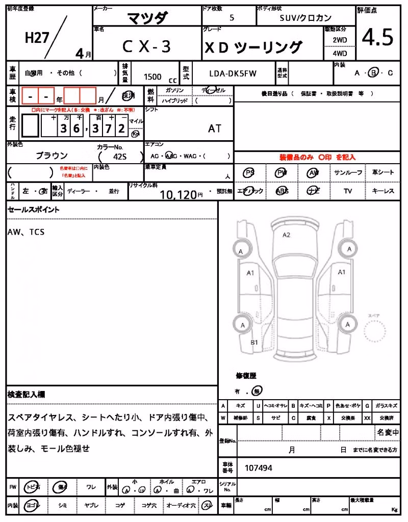 MAZDA CX-3