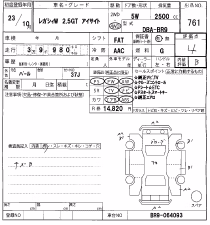 SUBARU LEGACY