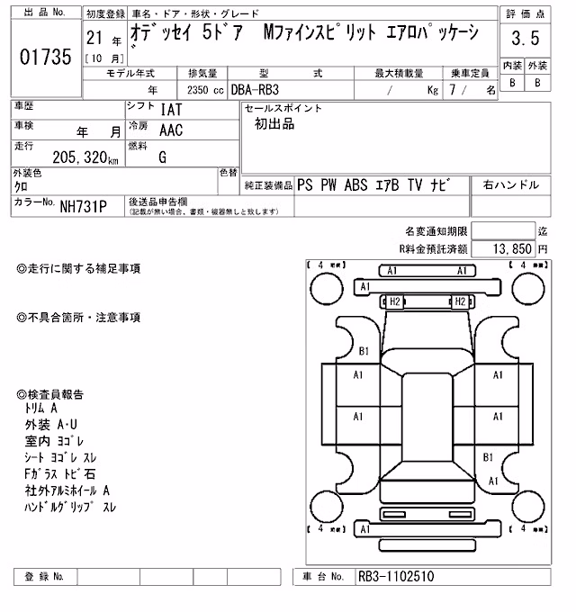 HONDA ODYSSEY
