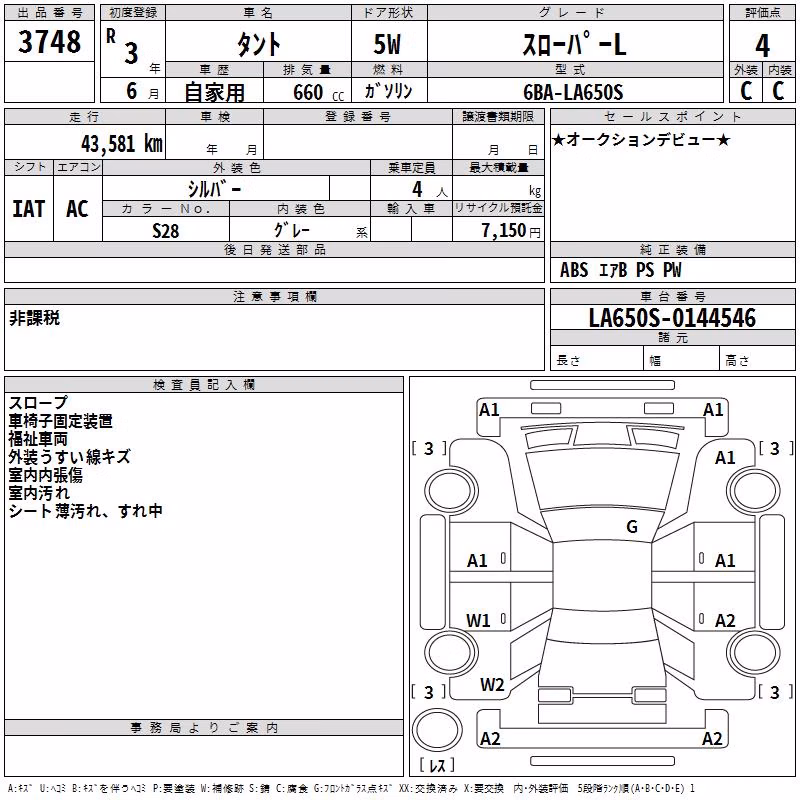 DAIHATSU TANTO