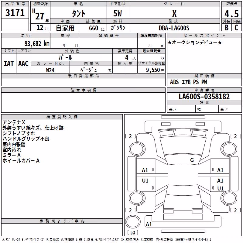 DAIHATSU TANTO