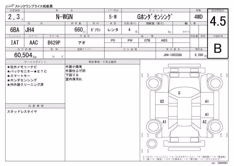 HONDA N-WGN