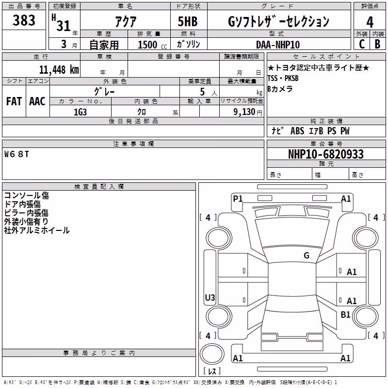 TOYOTA AQUA
