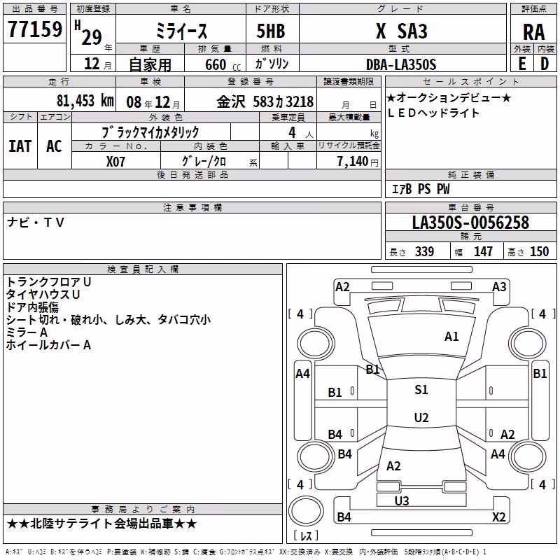 DAIHATSU MIRA E:S