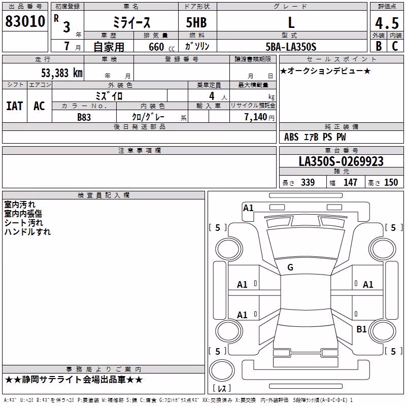 DAIHATSU MIRA E:S