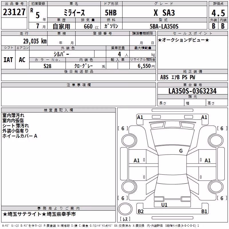 DAIHATSU MIRA E:S