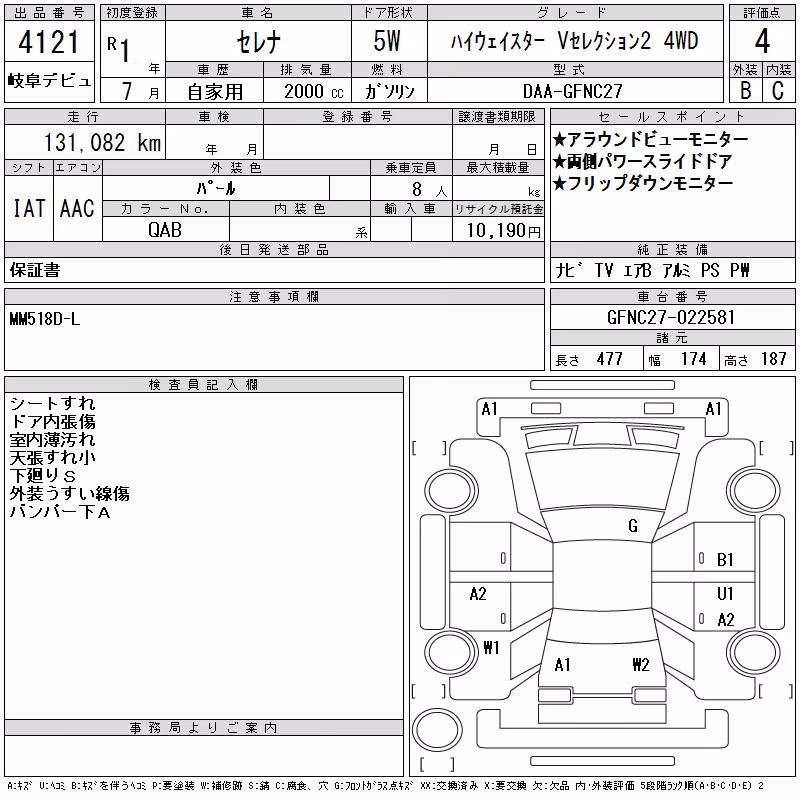 NISSAN SERENA