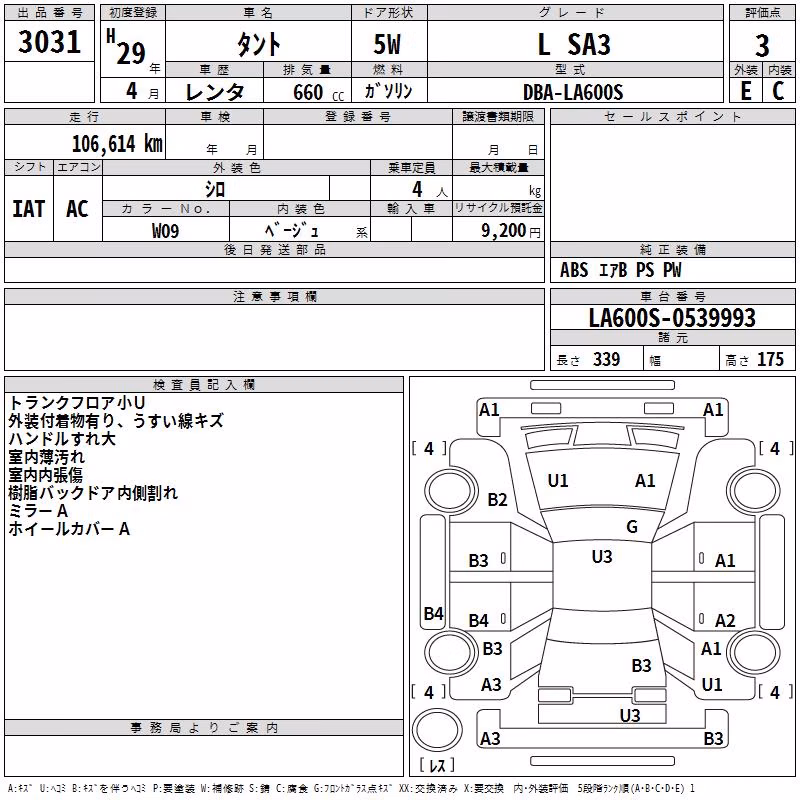 DAIHATSU TANTO