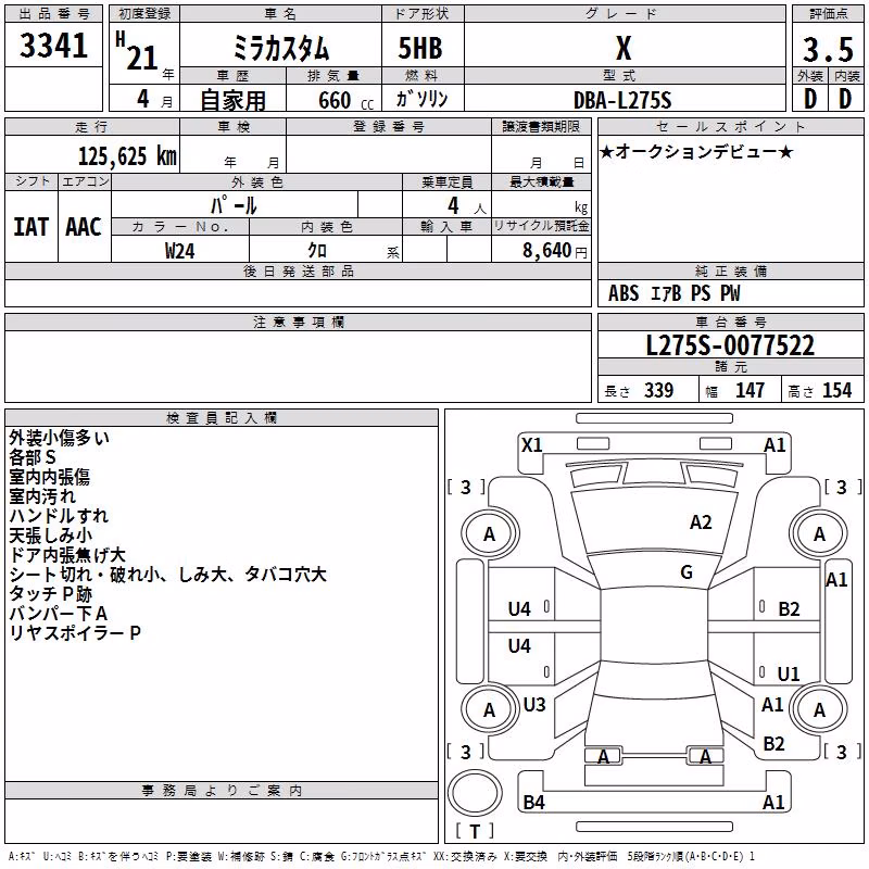 DAIHATSU MIRA