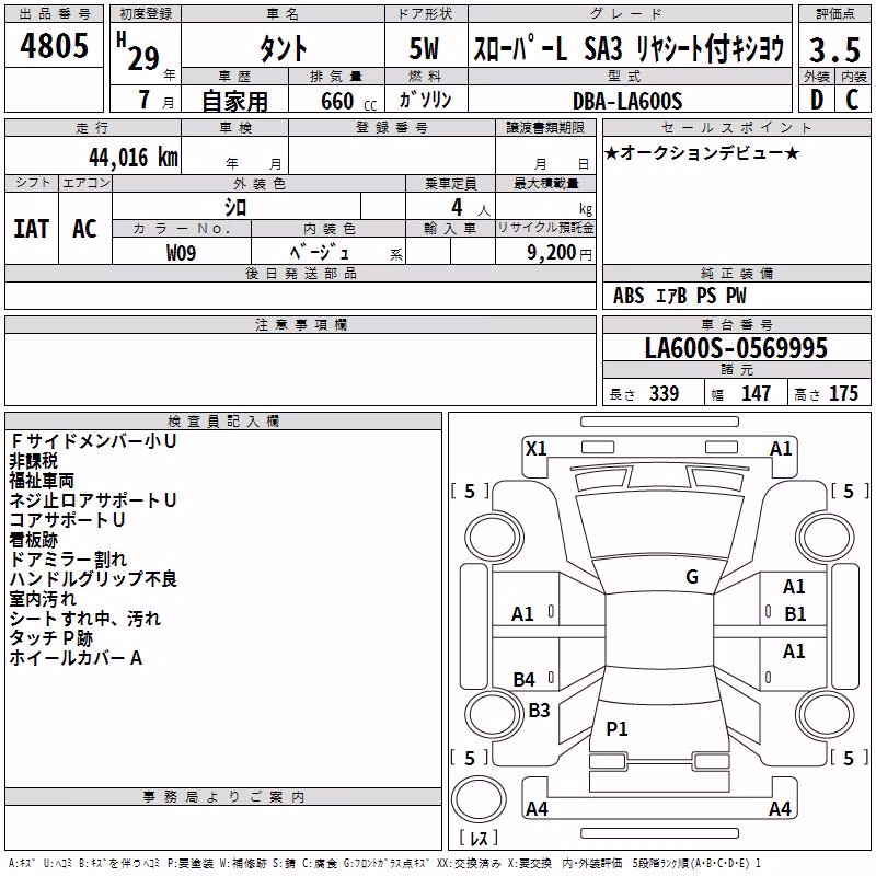DAIHATSU TANTO