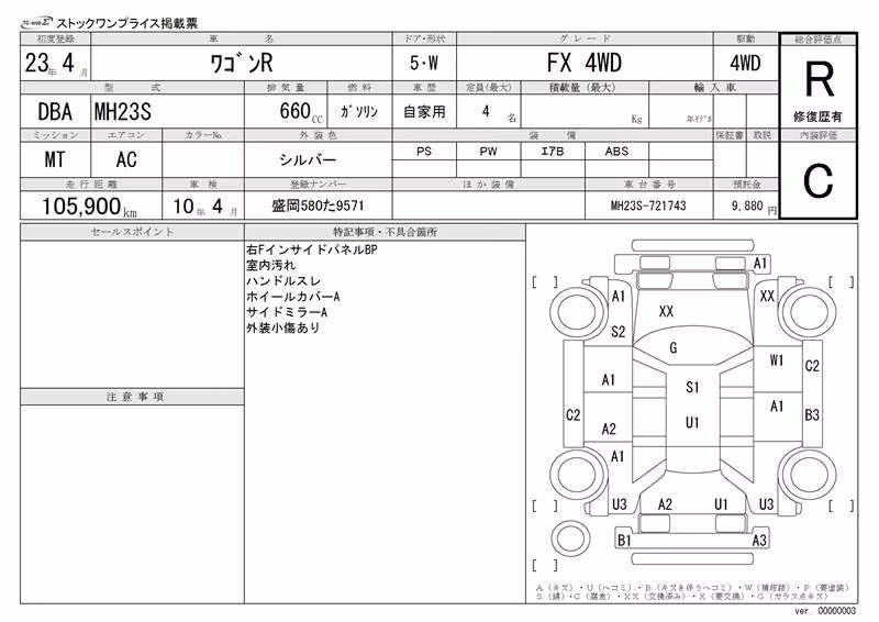 SUZUKI WAGON R