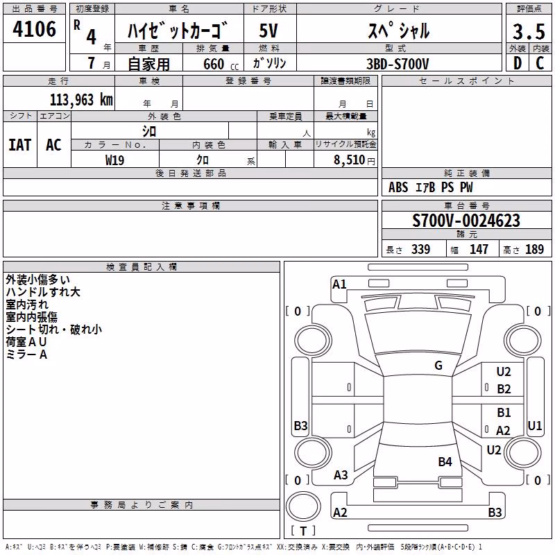 DAIHATSU ATRAI