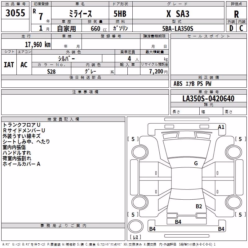 DAIHATSU MIRA E:S