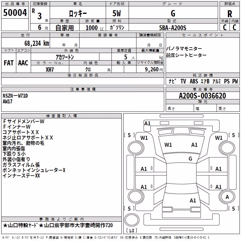 DAIHATSU ROCKY