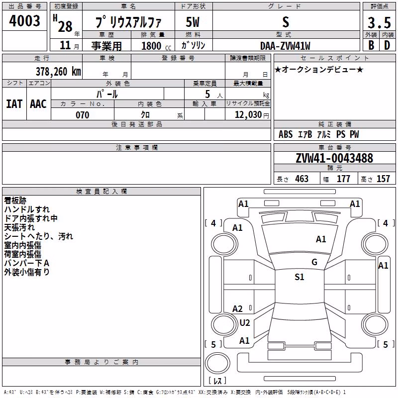 TOYOTA PRIUS ALPHA