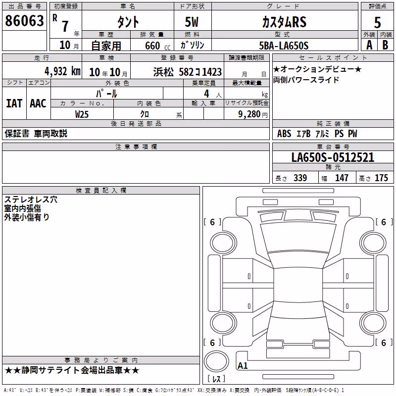 DAIHATSU TANTO