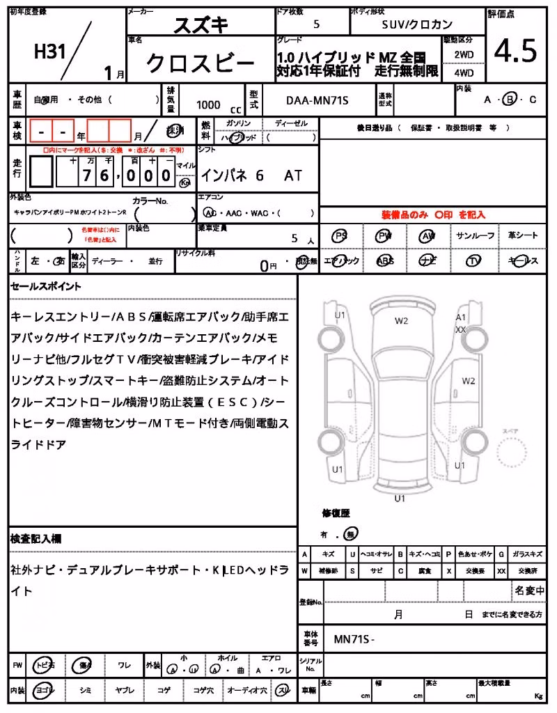 SUZUKI XBEE