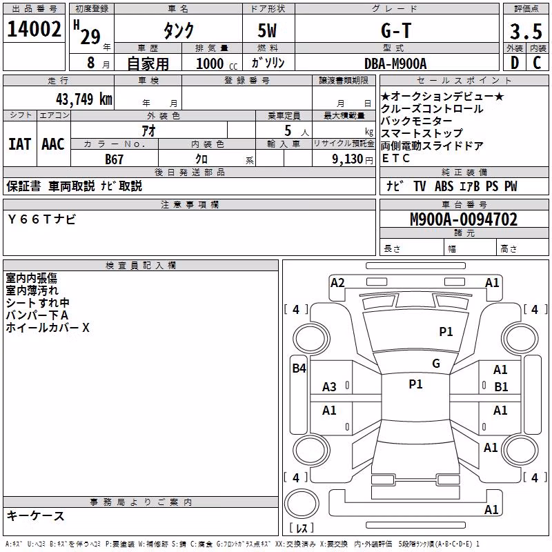 TOYOTA TANK