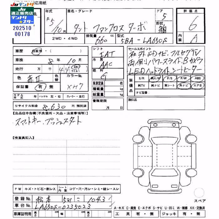 DAIHATSU TANTO