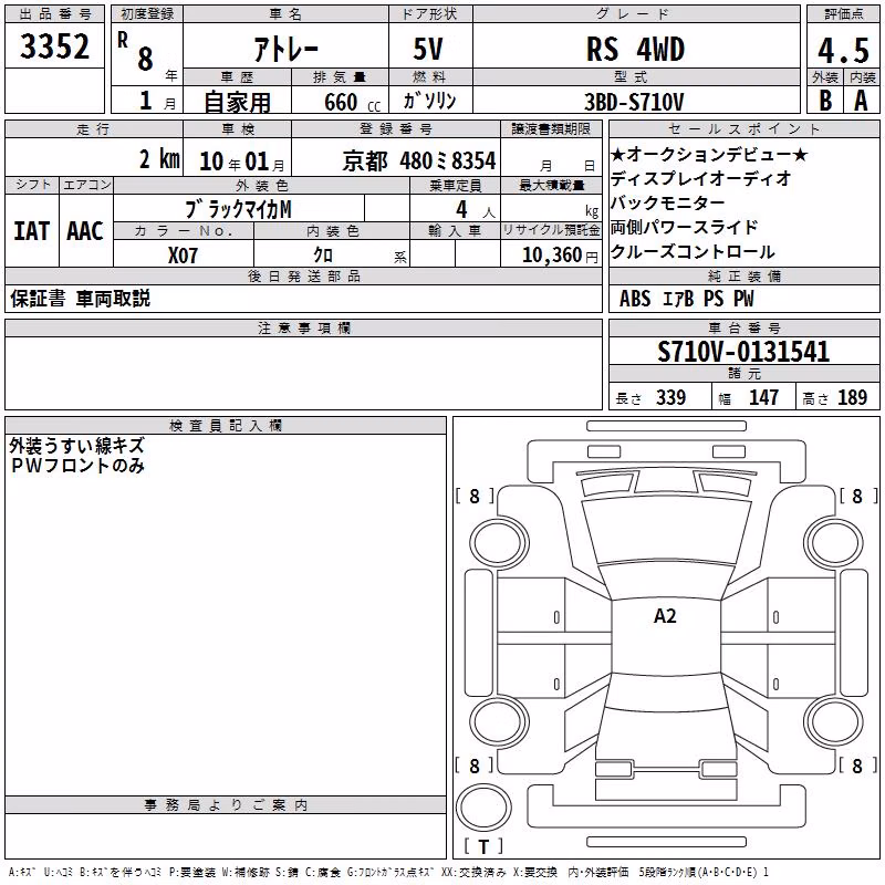 DAIHATSU ATRAI