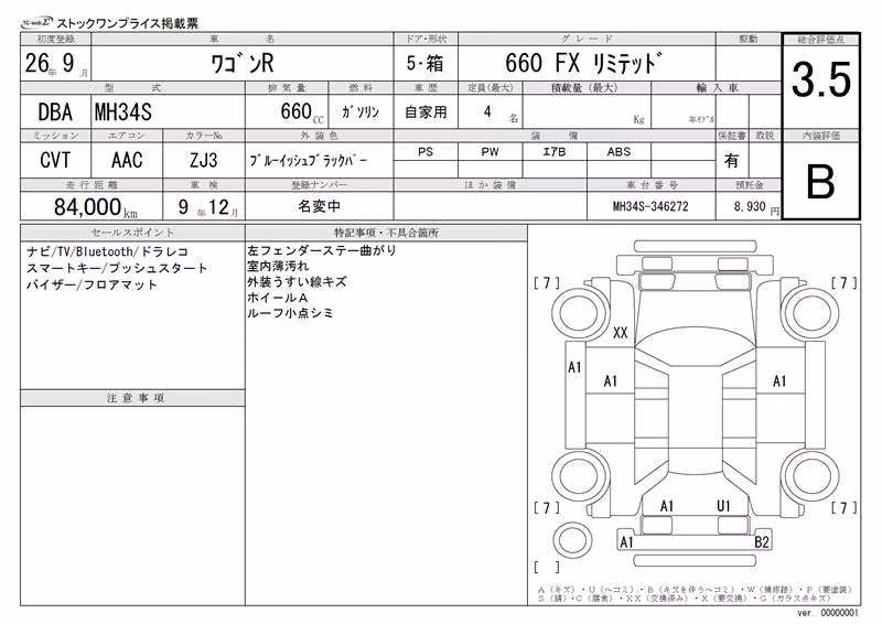 SUZUKI WAGON R