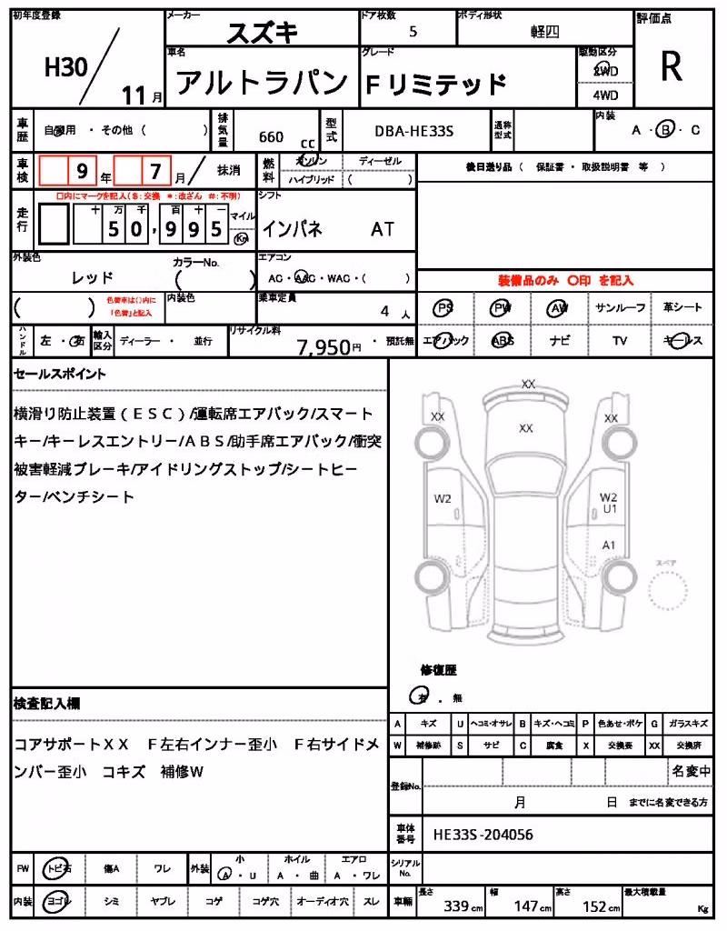 SUZUKI ALTO LAPIN