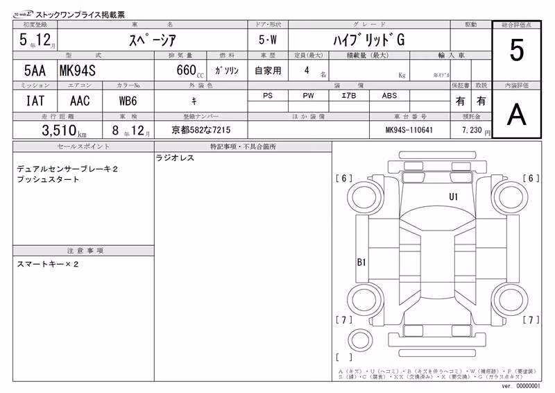 SUZUKI SPACIA