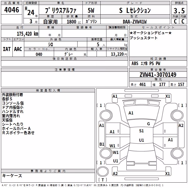 TOYOTA PRIUS ALPHA