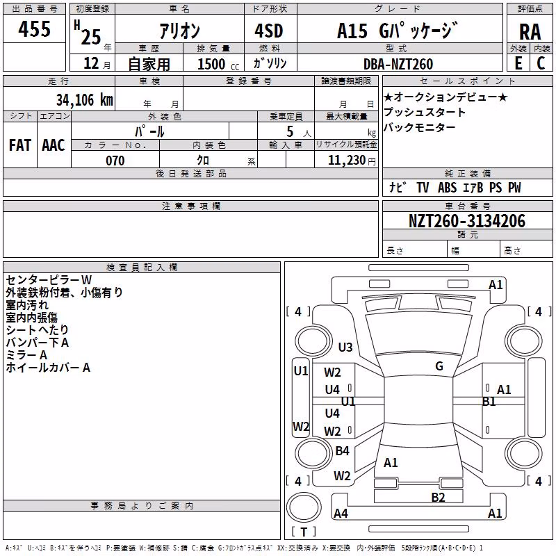 TOYOTA ALLION
