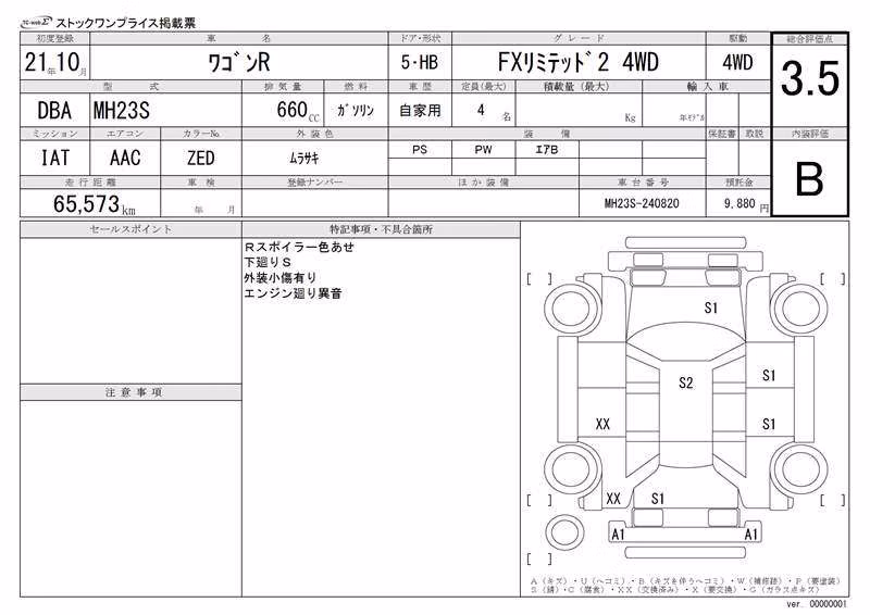 SUZUKI WAGON R