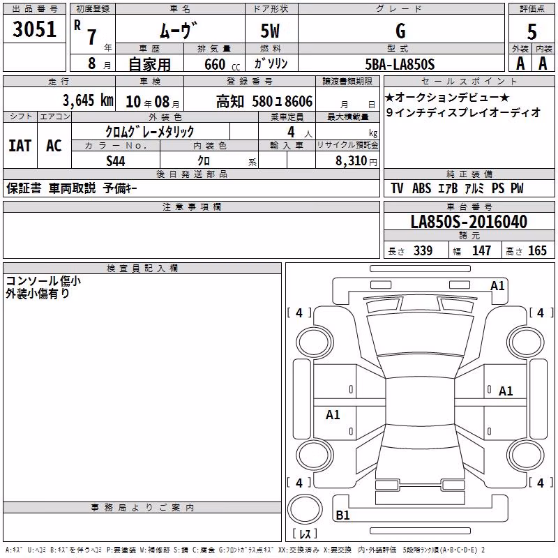DAIHATSU MOVE